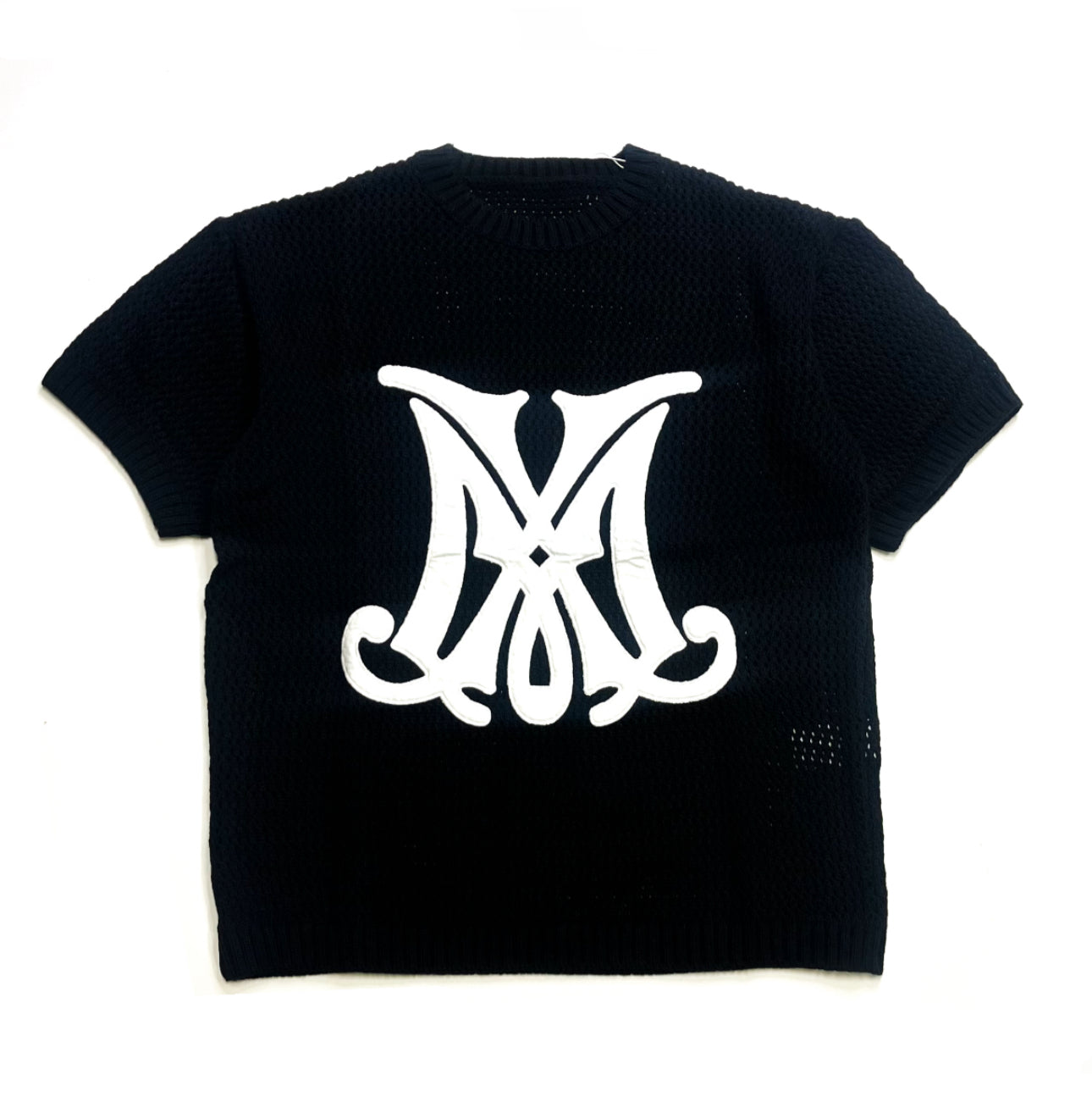 M-Print Knit - Black