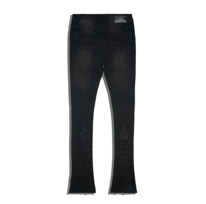 Johnny Denim Jeans - Jet Black