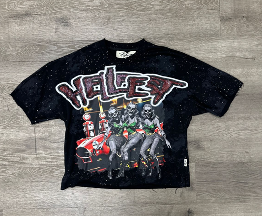 "Hellfest" F-Terry Tee - Washed Black