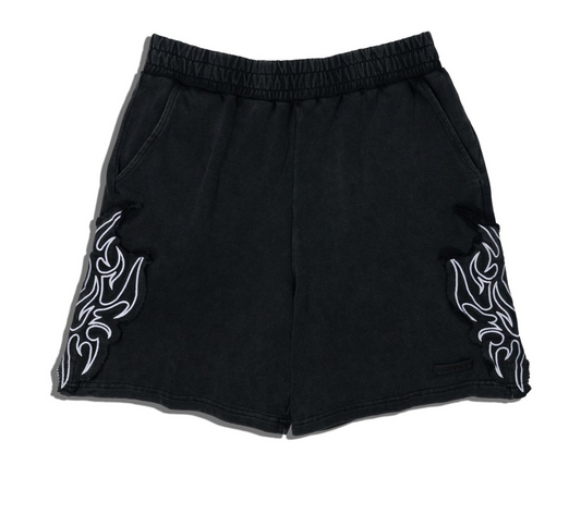 Patch Shorts - Black