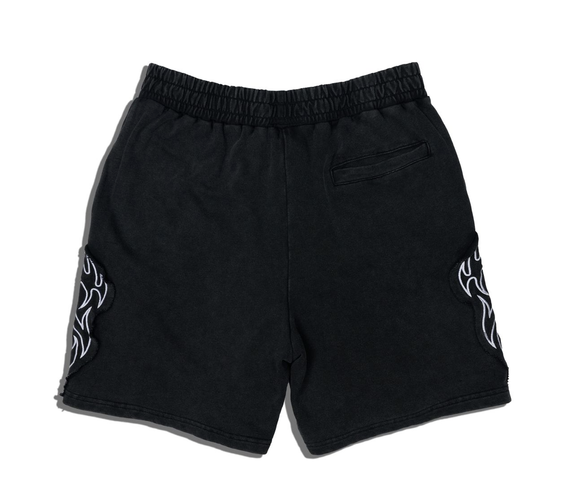 Patch Shorts - Black