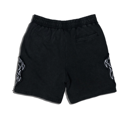 Patch Shorts - Black