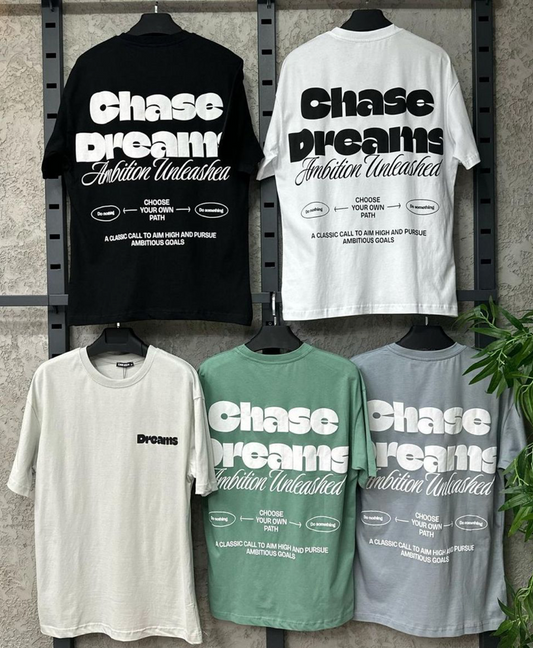 Chase Dreams Oversized Tee - Green