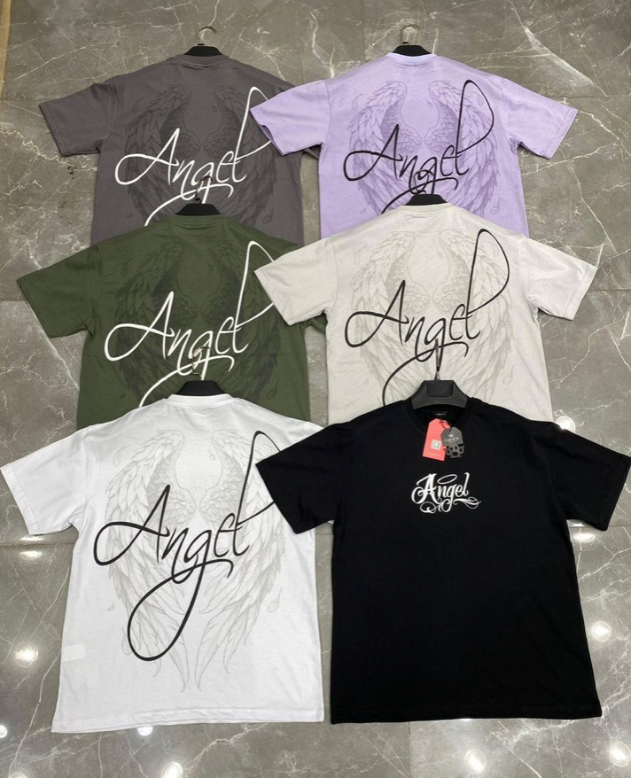 Angel Oversized Tee - Lilac