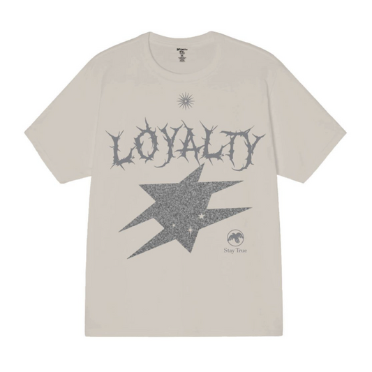 Loyalty Printed Tee - Sand