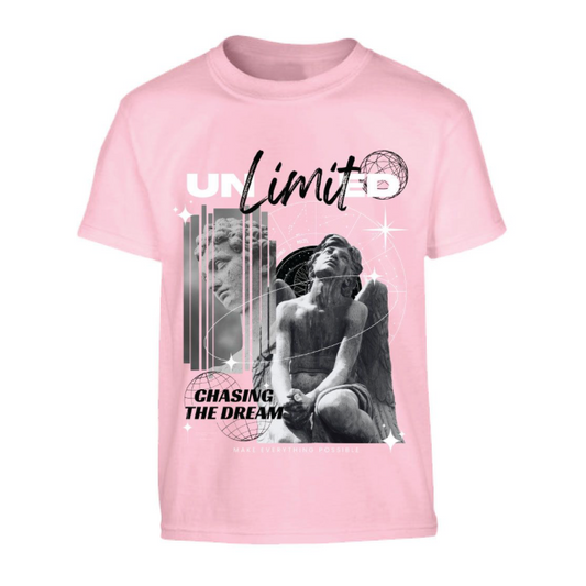 Boys Unlimited Tee - Light Pink