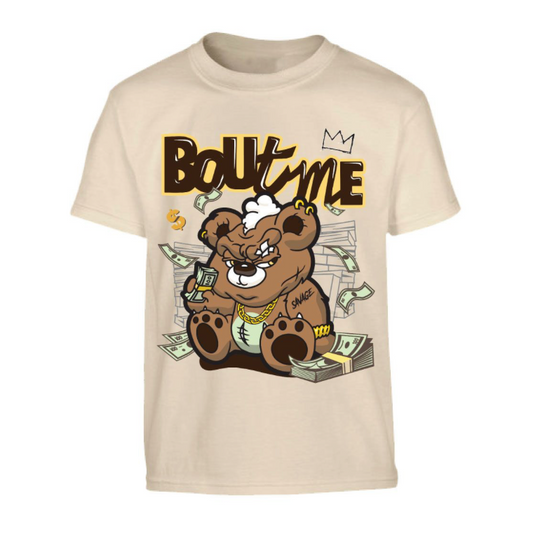 Boys Bouttime Tee - Sand