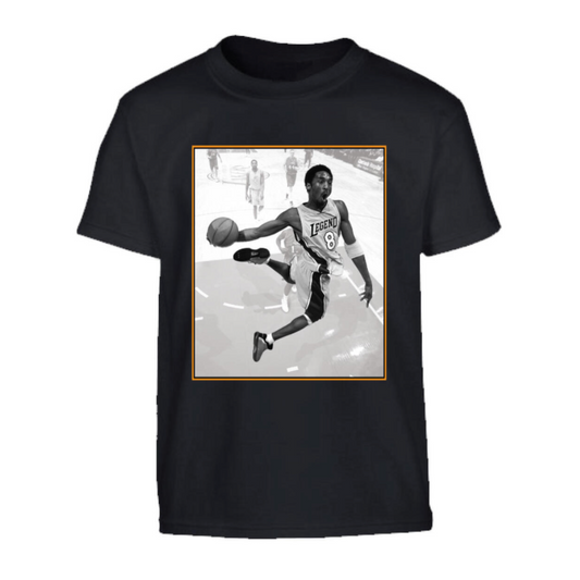 Boys Legend 8 Digital Tee - Black
