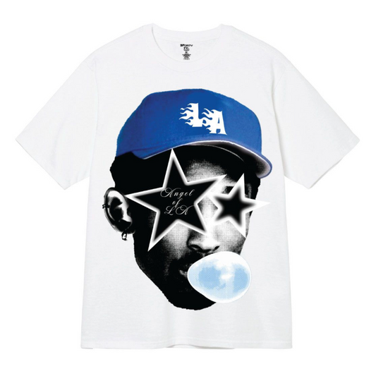 Big Starry Eyes Tee - White
