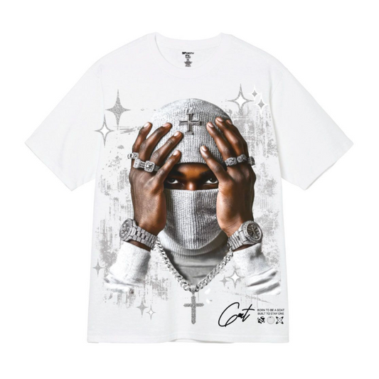 Big Masked Tee - White