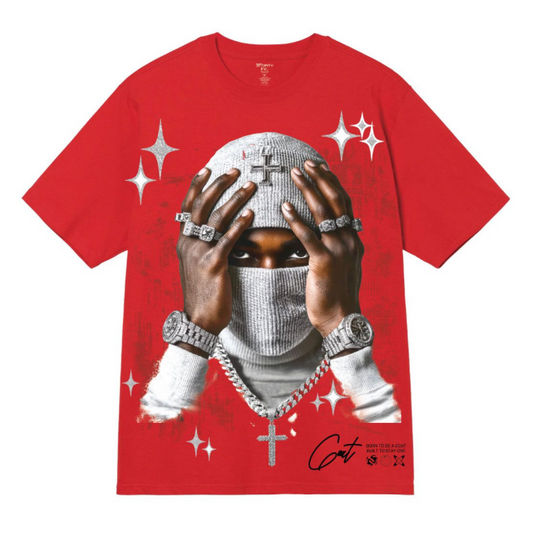 Big Masked Tee - Red