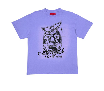 A Bullet For the Devil Tee - Purple