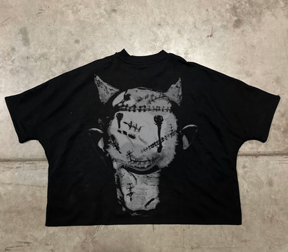 Deadweight Cropped Tee - Black