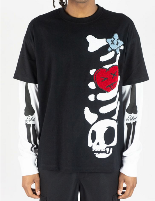 Skeleton Twofer - Black