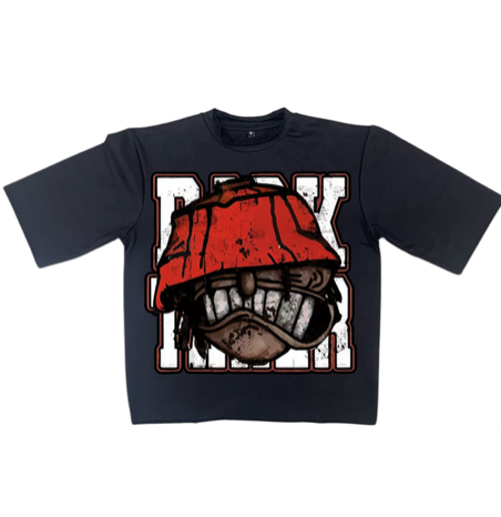 Risk Taker Kids Cropped Tee - Black