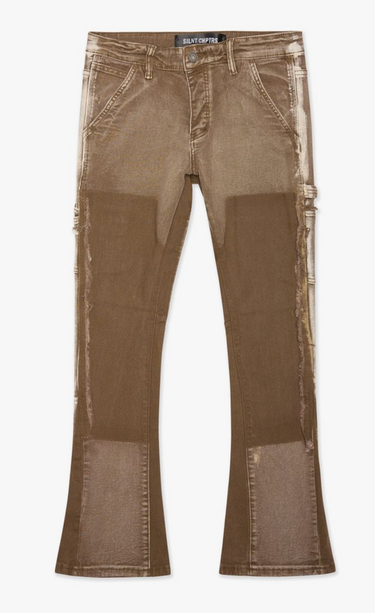 "Rural" Denim Jeans - Brown
