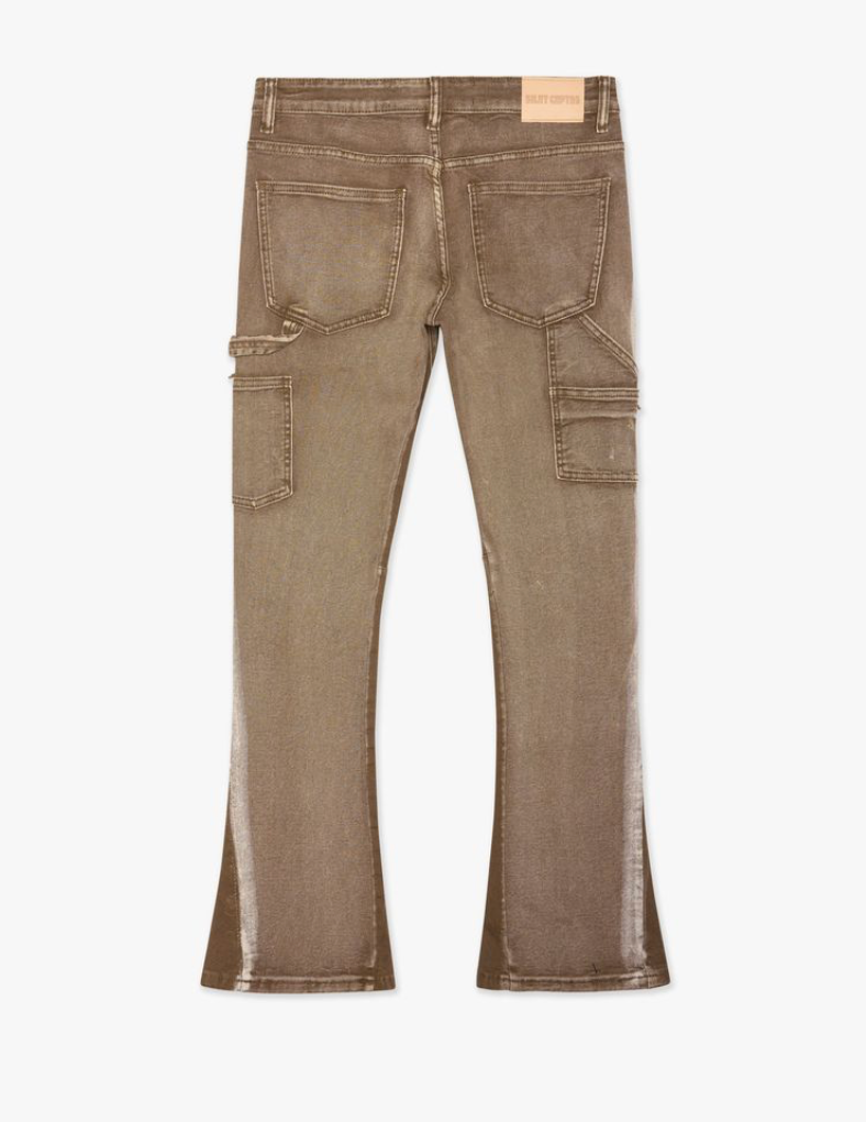 "Rural" Denim Jeans - Brown