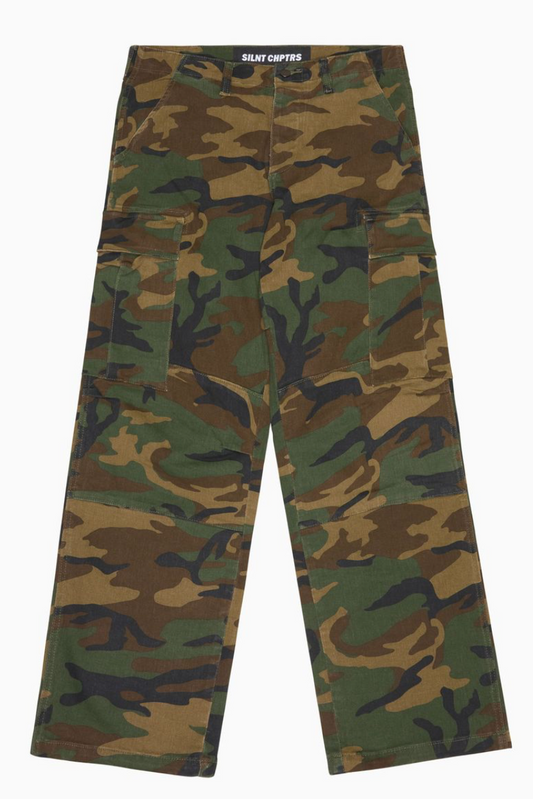 "No Man's Land" Straight Denim Jeans - Camo