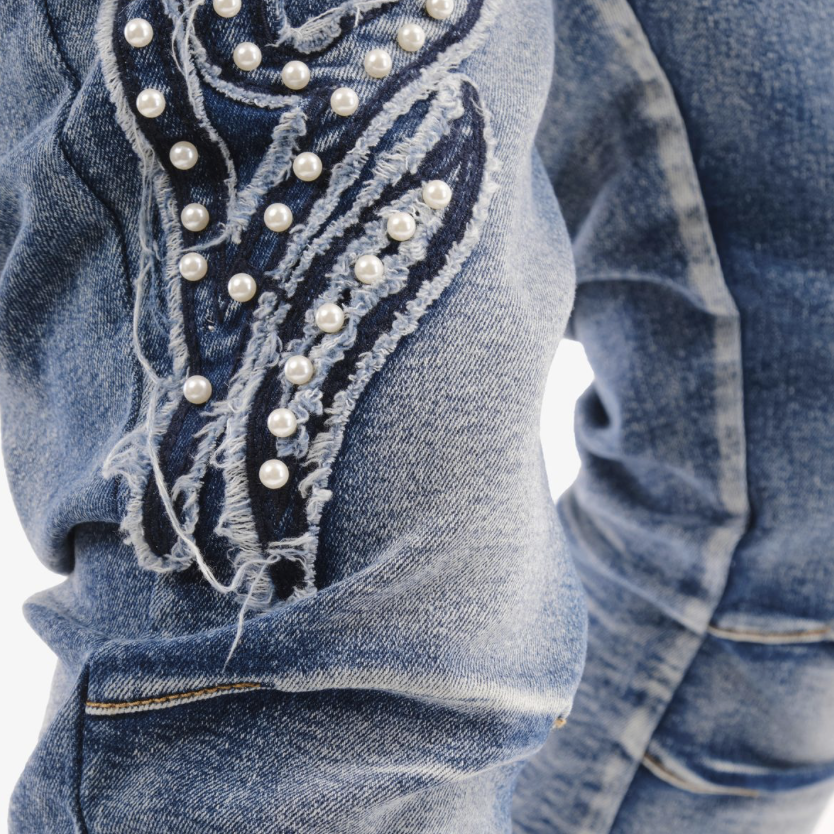 Pearl Denim Jeans - Dark Wash