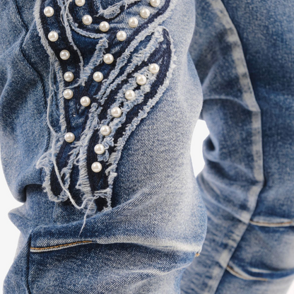 Pearl Denim Jeans - Dark Wash
