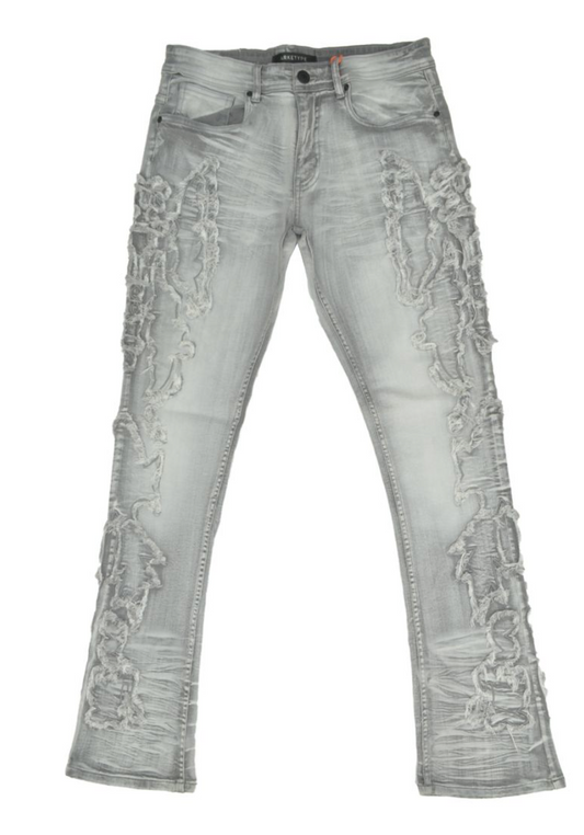 WWW Stacked Jeans - Grey