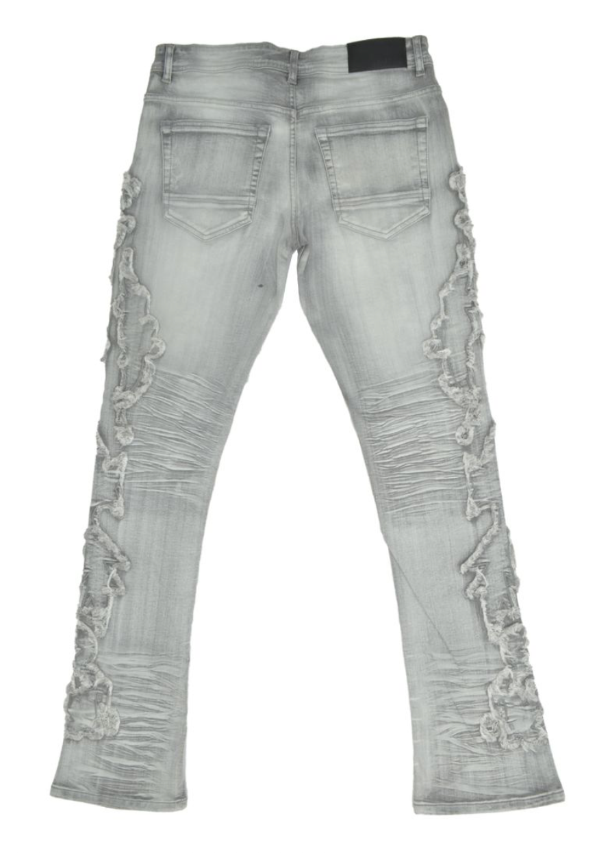 WWW Stacked Jeans - Grey