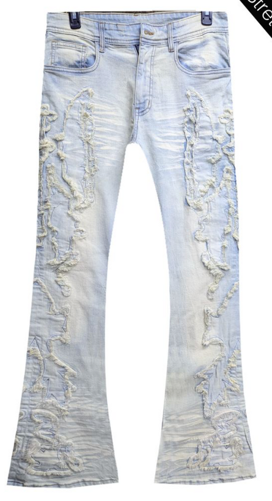 WWW Stacked Jeans - Light Wash