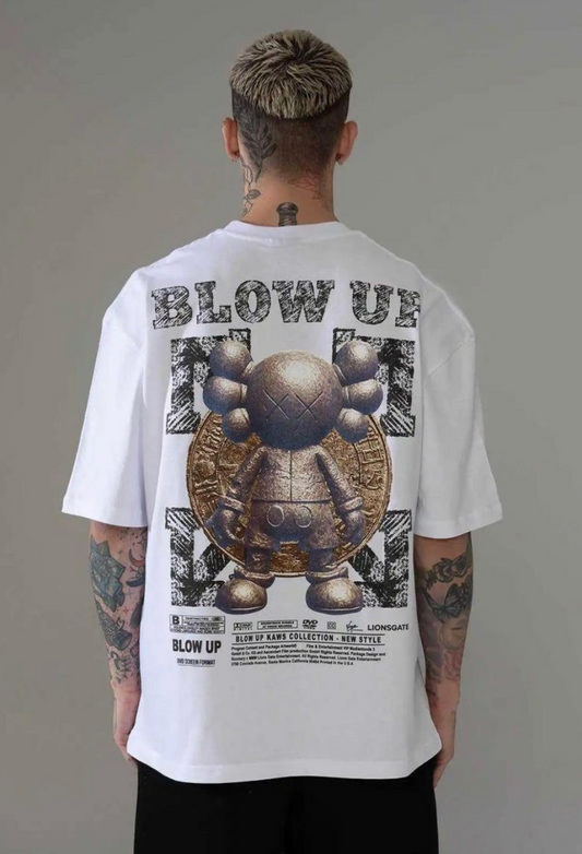 Gold Kaws Tee - White