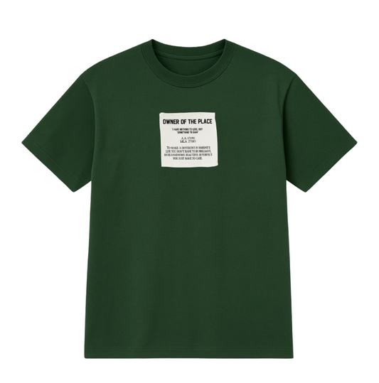 Owner of the Place Oversized Tee - Green