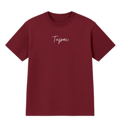 Real Eyes Oversized Tee - Burgundy