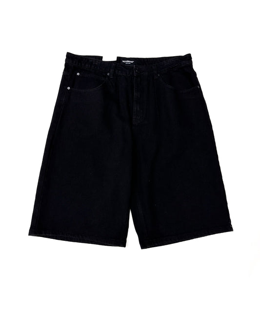 Victorious DS2099 Jet Black Baggy Fit Shorts