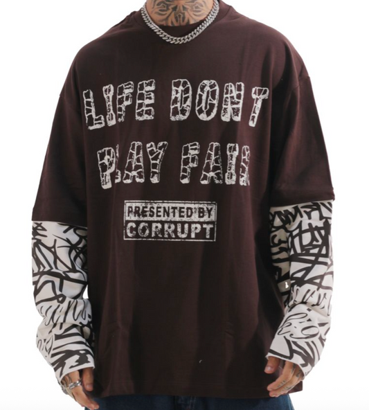 Life Don't Play Fair Twofer - Brown
