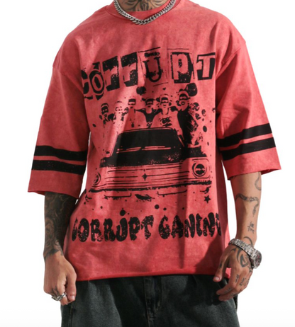Friends Graphic Tee - Orange