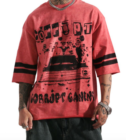 Friends Graphic Tee - Orange