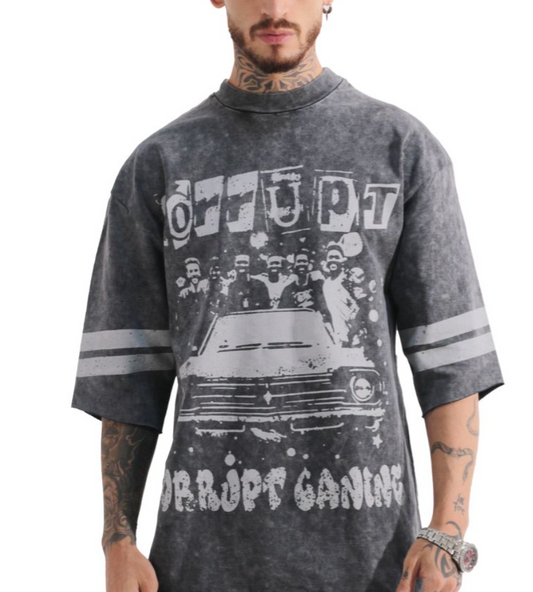 Friends Graphic Tee - Grey