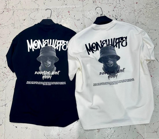 Everything About Money Oversized Tee - White