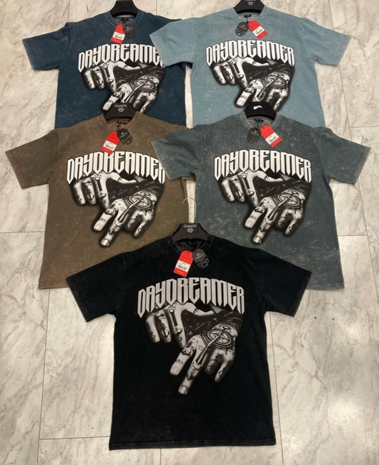 Day Dreamer Graphic Tee - Dark Gray