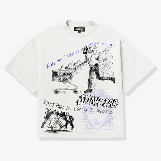 Burning Tee - White