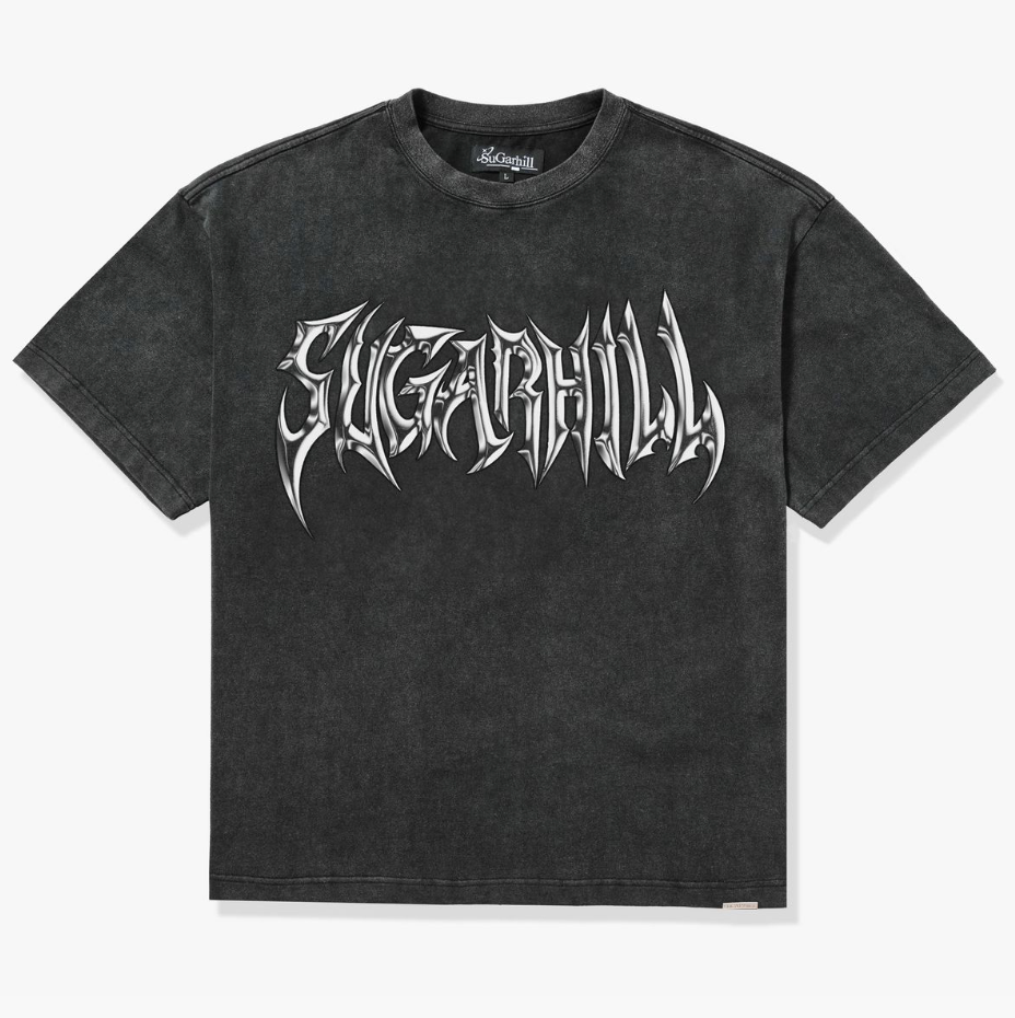 Medusa Tee - Washed Black