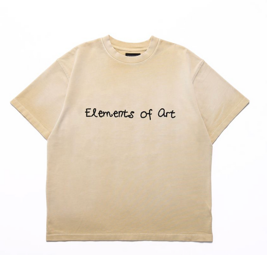 Elements Resort Doodle Tee - Tan