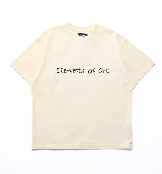 Elements Resort Doodle Tee - Cream