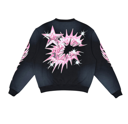 Heaven of Chrome Crewneck - Black