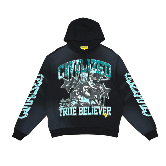 Civilized True Believer Hoodie - Black