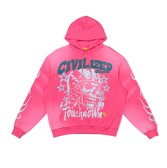 Civilized Touchdown Tour Hoodie - Pink