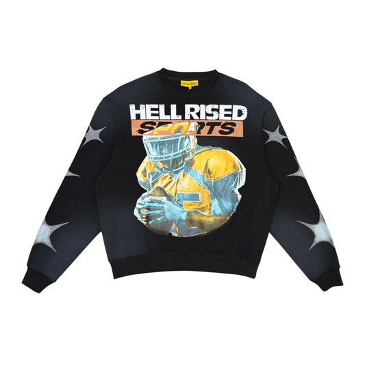 Hell Raised Sports 75 Crewneck - Black