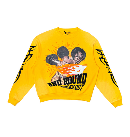 Knockout Crewneck - Yellow