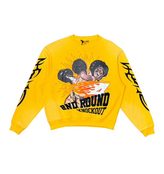 Knockout Crewneck - Yellow