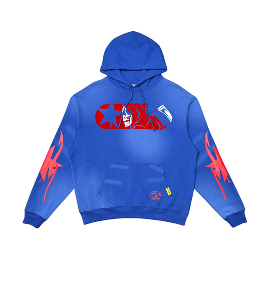 You're Out of Time Hoodie - Blue