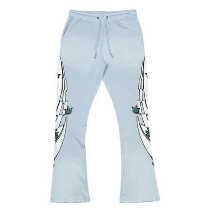 Ride to Heaven Sweatpants - Pearl Blue
