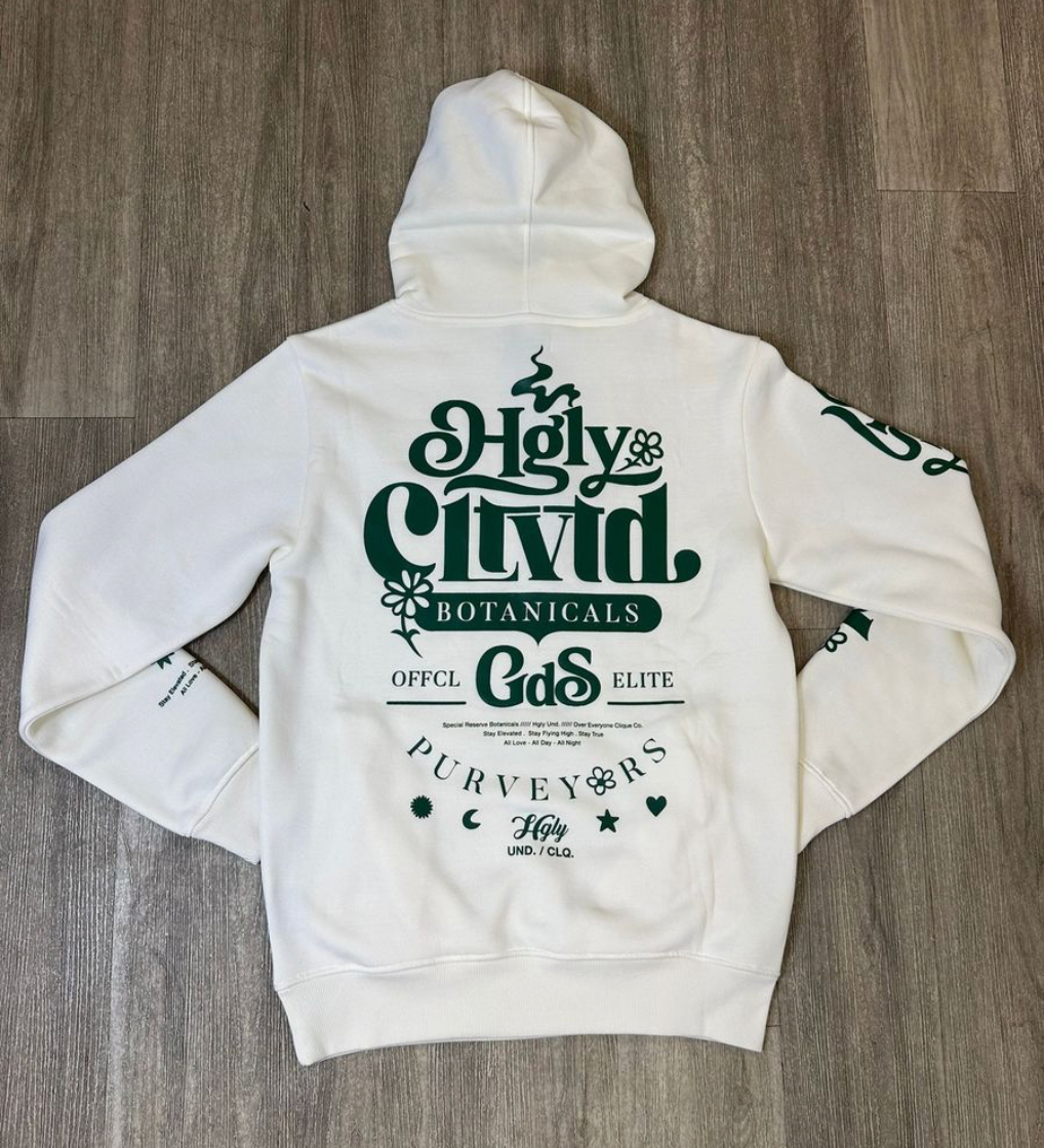 CLTVT Botanicals Hoody - Ivory